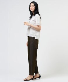 J.PRESS LADIES S 【シーンレスに活躍】コットンスムース シアーデザイン カットソー