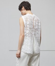 BEIGE， 【洗える・Oggi ８月号掲載】PALMIERS / ノースリーブカットソー