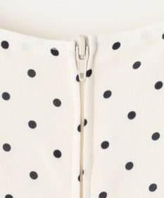 組曲 KIDS 【110-140㎝】ドットシフォン ワンピース