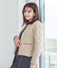 Tiaclasse ボアキルトショートジャケット