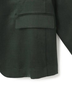 BEIGE， 【洗える】BERGAMOT / ウォッシャブルリネンバックドロストジャケット