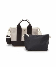 TOPKAPI 【Breath TOPKAPI】スコッチグレイン ネオレザー ミニ トート バッグ ショルダー付き S