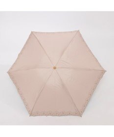 UNBILLION カシュネ cachenez / 【晴雨兼用】【日傘】UV カット率99％以上 PU軽量フラワー刺繍ミニ折りたたみ傘