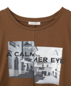 Green Parks アソート柄ドッキングプルオーバー