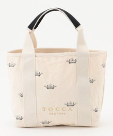 TOCCA CROWN DOTS CANVASTOTE トートバッグ