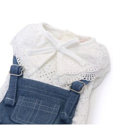 PET PARADISE ペットパラダイス レース襟 パンツつなぎ 小型犬　