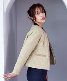 Tiaclasse ボアキルトショートジャケット