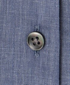 J.PRESS LADIES 【洗える】ラミーポプリン 前開き ブラウス