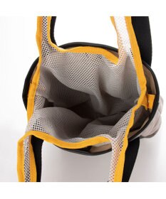 UNBILLION cachecache メッシュエコバッグ付きキャンバステープトート