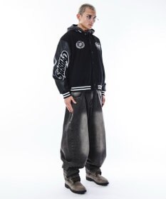 WEGO 【ユニセックス着用ITEM】メルトンワッペンスタジャン