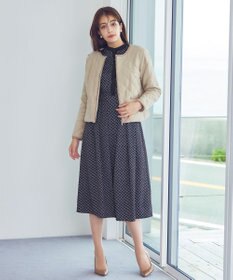 Tiaclasse ボアキルトショートジャケット