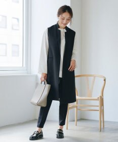 #Newans 【セレモニーにも】美シルエットセンタープレスパンツ