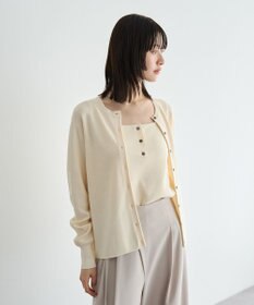 YECCA VECCA [UVカットマシンウォッシャブル]アンサンブルニット