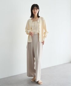 YECCA VECCA [UVカットマシンウォッシャブル]アンサンブルニット