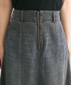 Green Parks フロントＺＩＰデニムスカート
