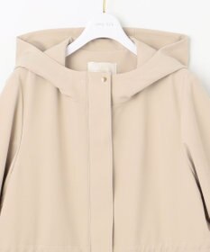 ANY SIS 【撥水・UVカット・洗える】フーデットロング コート