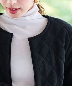 Tiaclasse ボアキルトショートジャケット