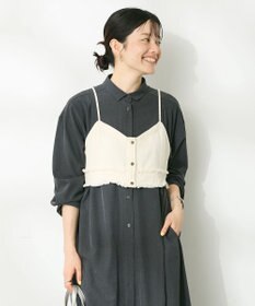 CRAFT STANDARD BOUTIQUE デニム２ＷＡＹキャミビスチェ