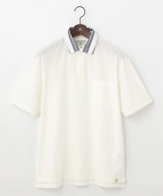 JOSEPH ABBOUD MOUNTAIN 【SPACE／UNISEX】オーガニックコットンスラブプレーティング天竺 ポロシャツ