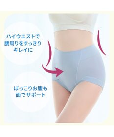 BRADELIS New York 【BRADELIS NewYork peace】綿混楽々ハイウエストショーツ24