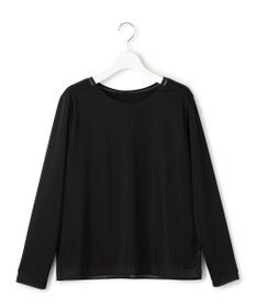 ICB L イージージョーゼット シアーレイヤードカットソー