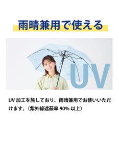 MOONBAT 【超撥水】フロータス (FLO(A)TUS) 長傘 ストライプフラワー 耐風