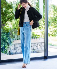 Tiaclasse ボアキルトショートジャケット