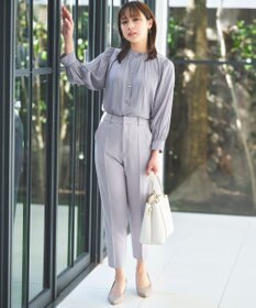 ANY SIS S 【低身長企画】フェミニンギャザー ブラウス