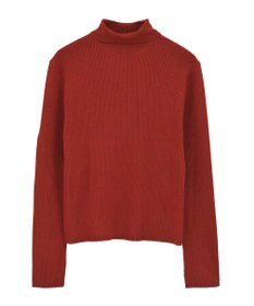 Green Parks チクチクしないリブタートルニットプルオーバー