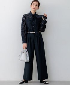 組曲 シュットクロスワイド パンツ