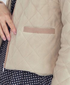 Tiaclasse ボアキルトショートジャケット