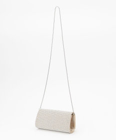 GRACE CONTINENTAL ラインストーンクラッチバッグ