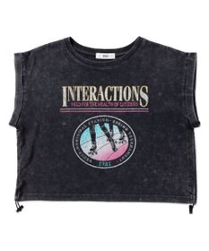 WEGO ヴィンテージウォッシュドロストデザインT