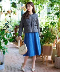 Tiaclasse ボアキルトショートジャケット