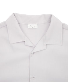 WEGO 【速乾/しわになりにくい/MLサイズ展開】ドライポリオープンカラーシャツ（SS）