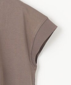 ANY ニットリブフレンチスリーブプルオーバー