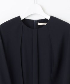 自由区 【洗える】バックサテンジョーゼット  ブラウス