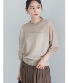Te chichi 14G前後2WAYクルーカーディガン