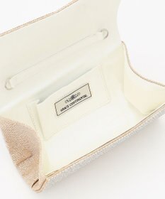 GRACE CONTINENTAL ラインストーンクラッチバッグ