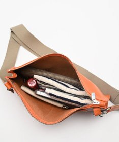 blancle シュリンクレザー クラッチショルダー