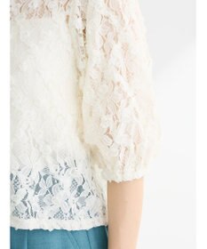 Green Parks ・SUGAR SPOON フラワーレースカーディガン