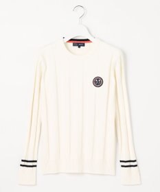 23区GOLF 【WOMEN】【WEB&一部店舗限定】ワイドリブ カラーニット