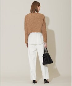 ICB 【洗える】スエードテープヤーン プルオーバー