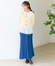 Feroux フリルぺプラム カットソー