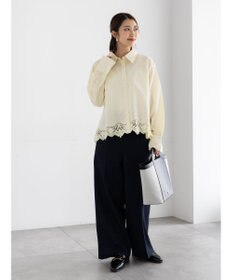 Te chichi パウダーツイルマリンスラックス《2026 spring catalog item》