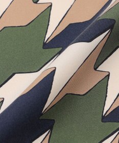 JOSEPH ABBOUD 【イタリア製・Holliday&Brown】ビッグハウンドトゥースプリント スカーフ