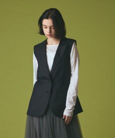 GRACE CONTINENTAL シルクツイルジレ