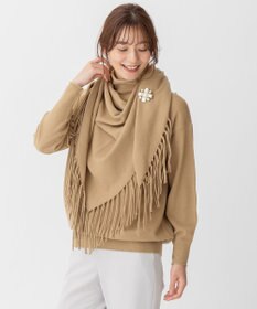 自由区 【洗える】ソフトウールハイゲージ フリンジストール