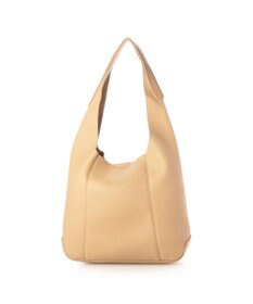 UNBILLION カシュカシュ cachecache / セミ合皮ホーボーバッグＬ