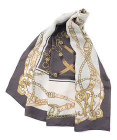 uncrave チェーン シルクスカーフ